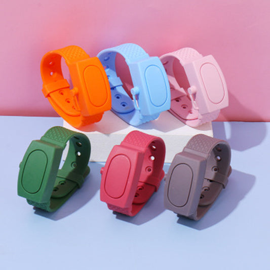 Silicone hand sanitizer bracelet