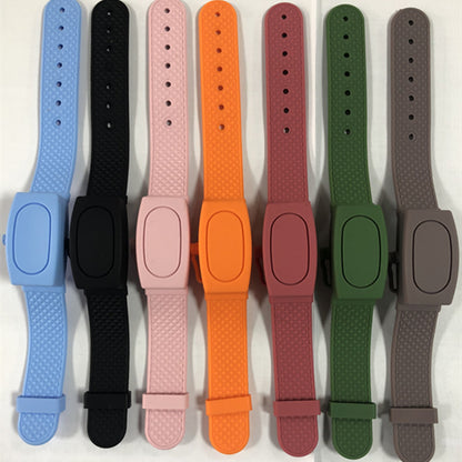 Silicone hand sanitizer bracelet