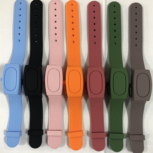 Silicone hand sanitizer bracelet