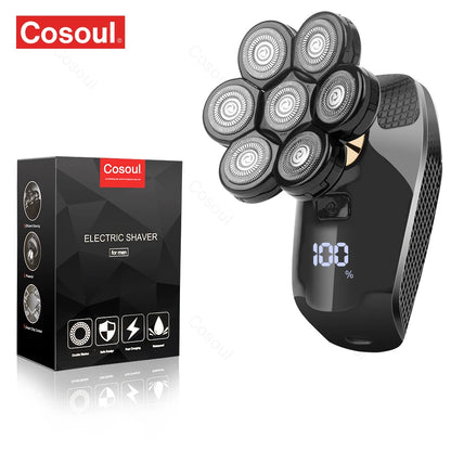 Electric Head Shaver for Men – Powerful 5D Bald Head Shaver & Beard Trimmer | Men's Grooming Razor