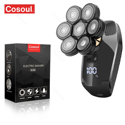 Electric Head Shaver for Men – Powerful 5D Bald Head Shaver & Beard Trimmer | Men's Grooming Razor