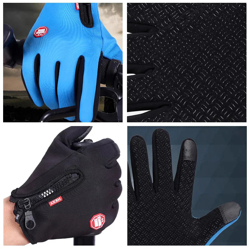 Winter Gloves For Men/Women, Touchscreen, Warm Outdoor, Cycling/Driving/Motorcycle Cold Gloves, Windproof Non Slip Gloves