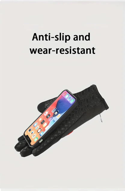 Winter Gloves For Men/Women, Touchscreen, Warm Outdoor, Cycling/Driving/Motorcycle Cold Gloves, Windproof Non Slip Gloves